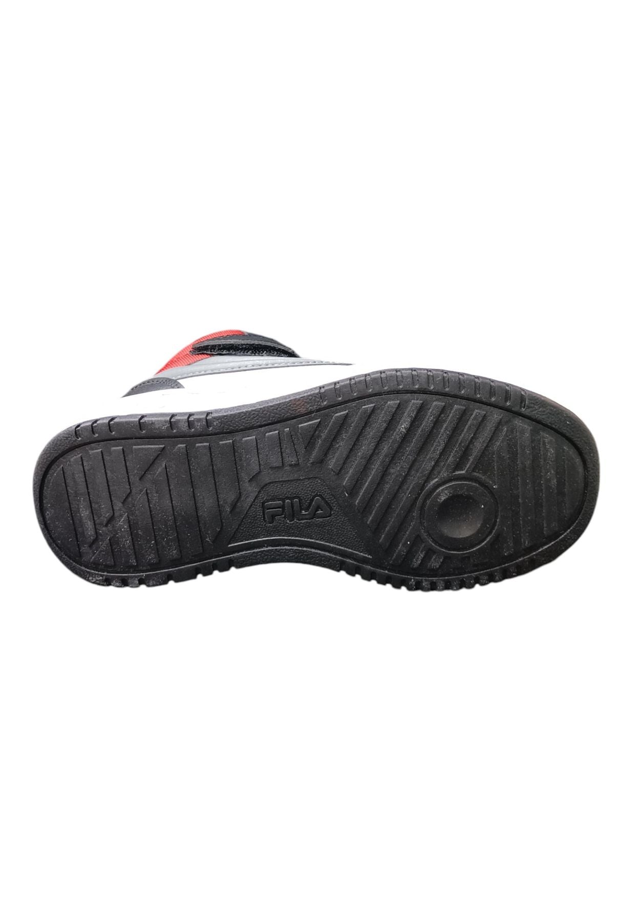 Scarpe sneakers Unisex bambino fila REGA bianco-celeste-blue laccio elastico e velcro