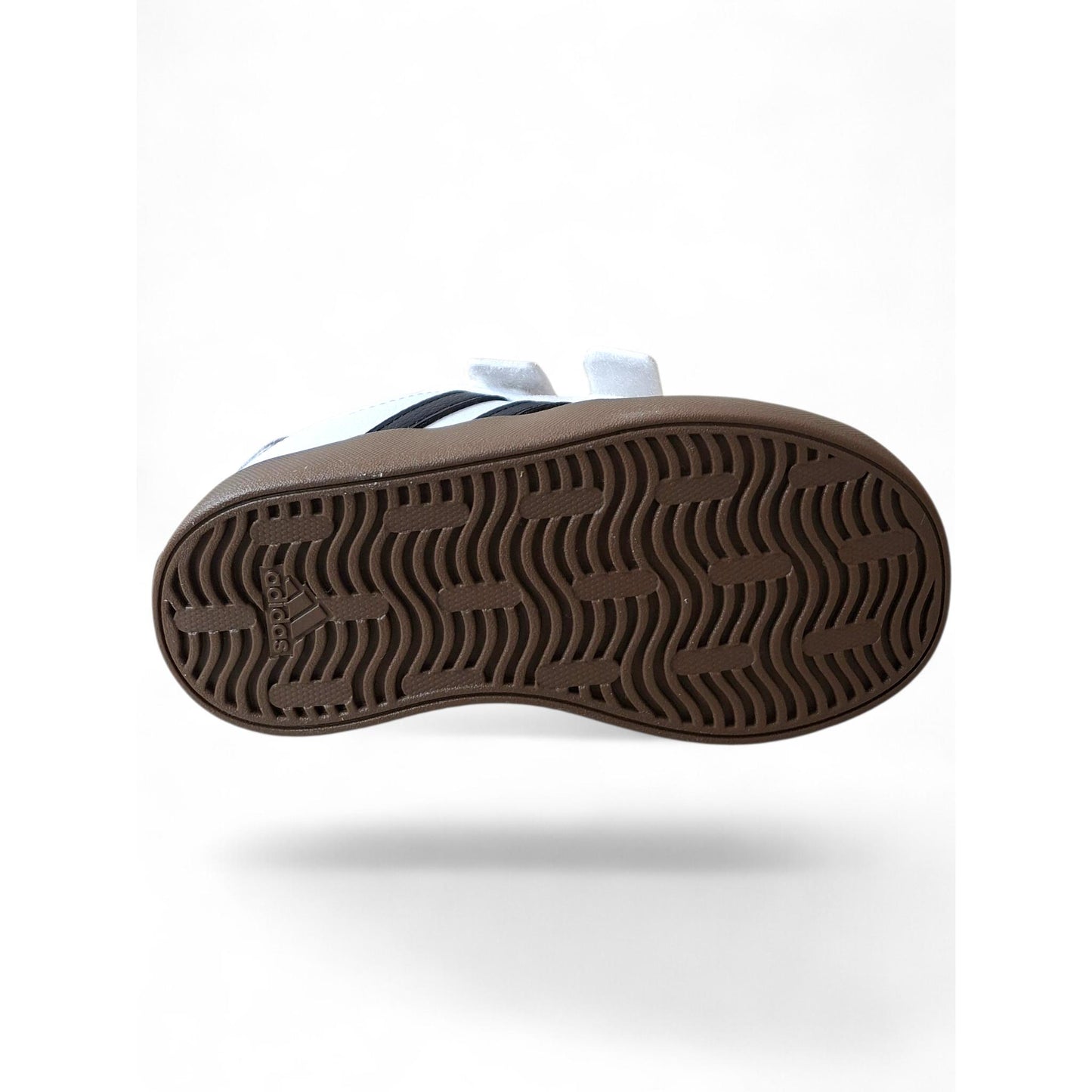 Sneakers bambino Adidas Grand Court bianco nero sportive