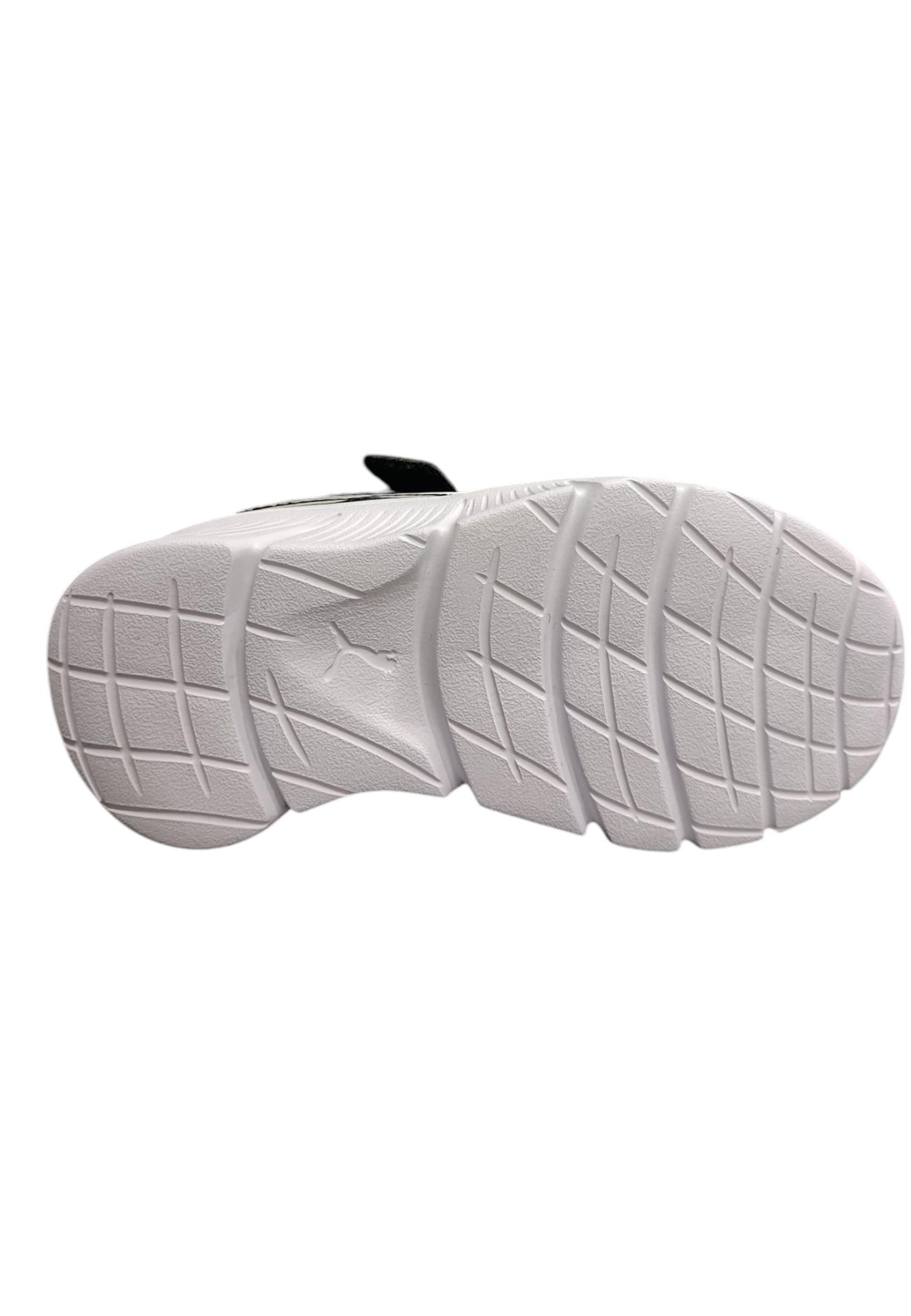 Sneakers bambino Puma Flex Focus nero bianco tessuto - Leggerezza sportiva con chiusura pratica