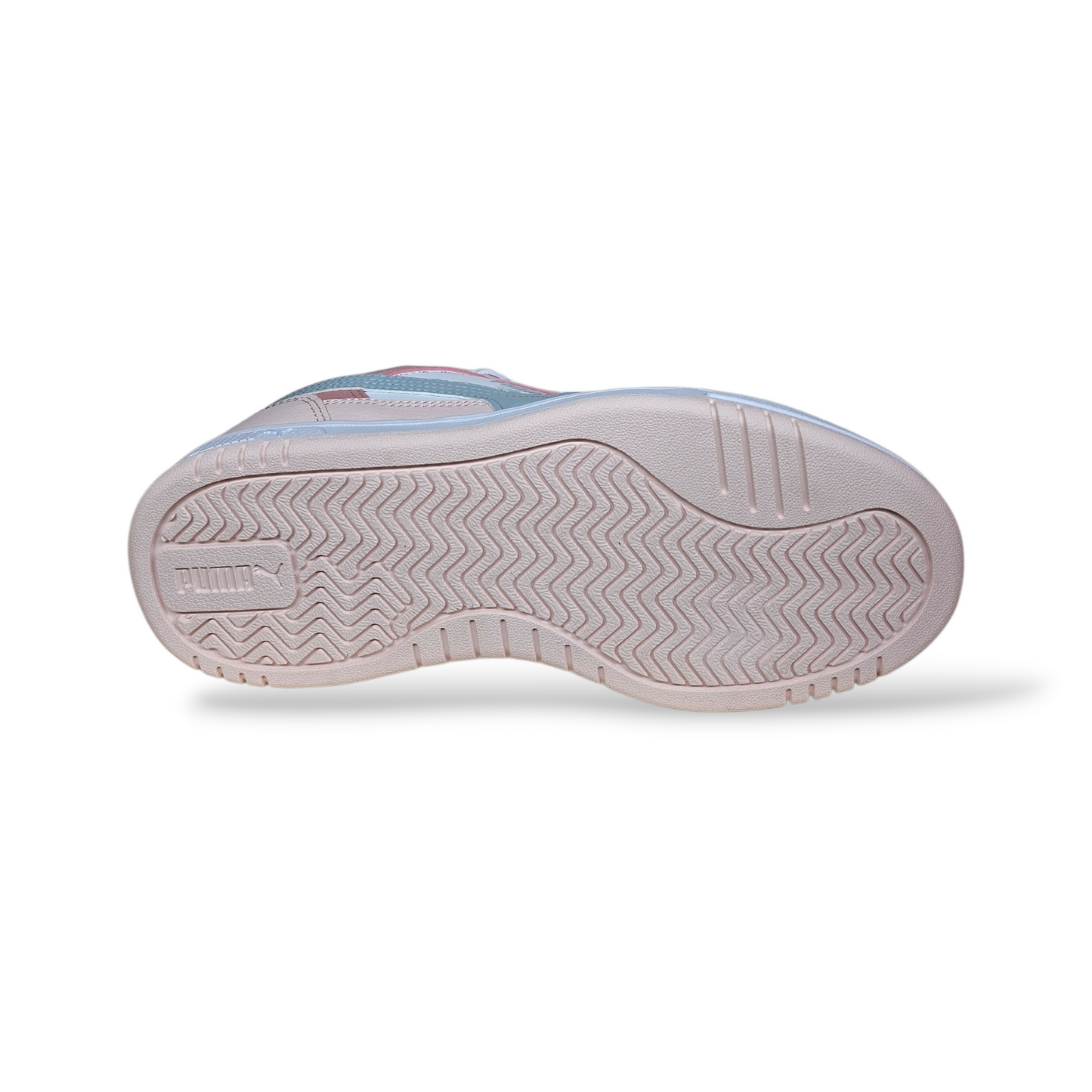Scarpe-scuola-bambina-Puma-Caven-stile-basket-rosa-bianco-taglie-36-39-Scarpetteria-Gica-Trani