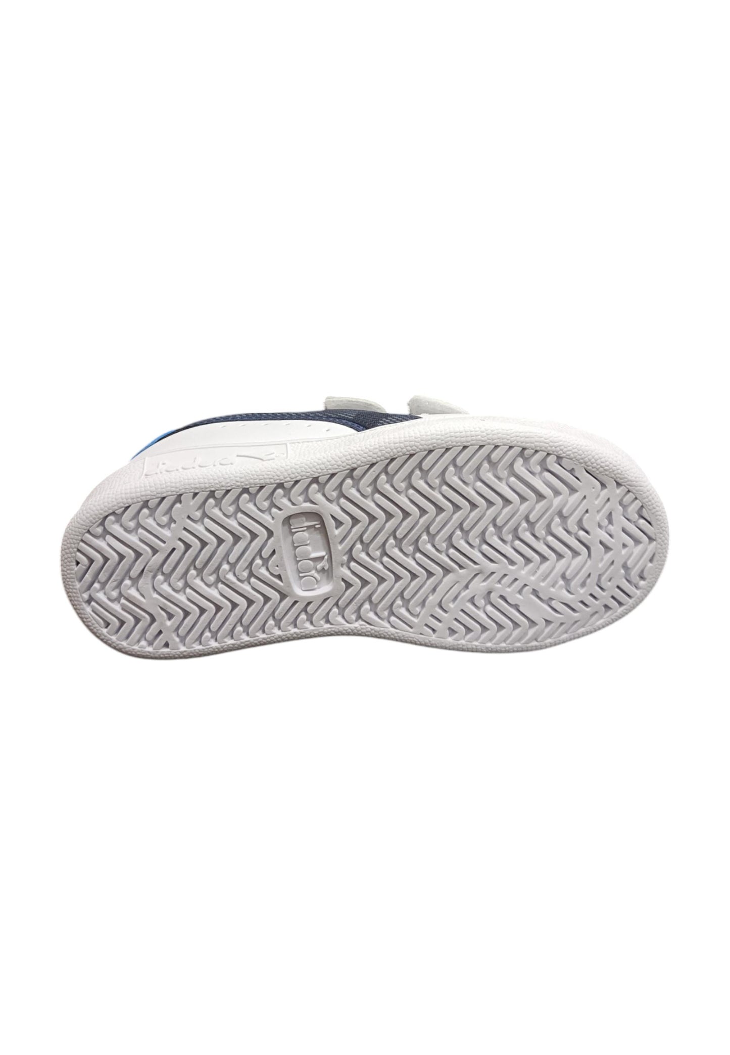 Scarpe sneakers Bambini e ragazzi Diadora GAME bianco-blue velcro