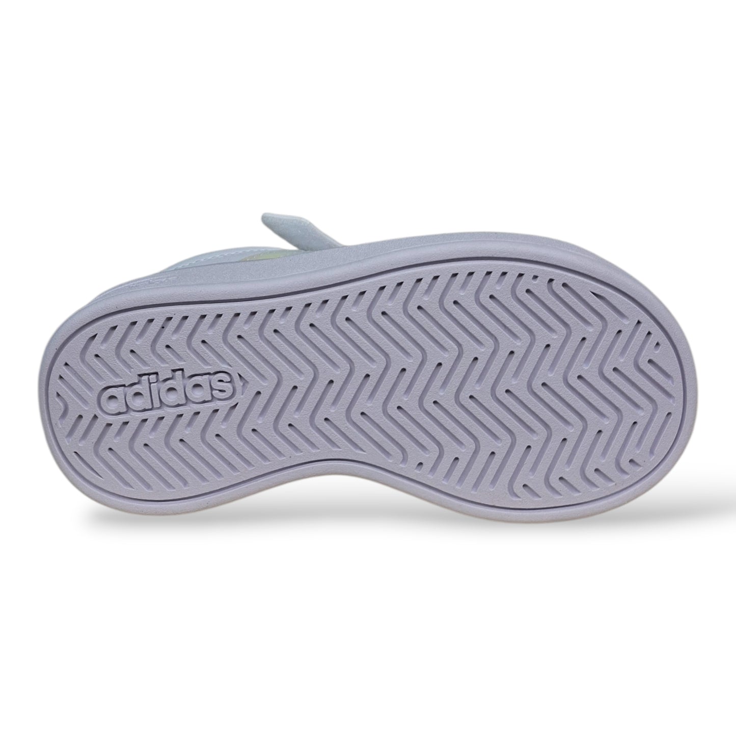 sneakers-iridescenti-bambine-adidas-grand-court-bianco-cangiante-pelle-laccio-elastico-velcro-scarpetteria-gica-trani