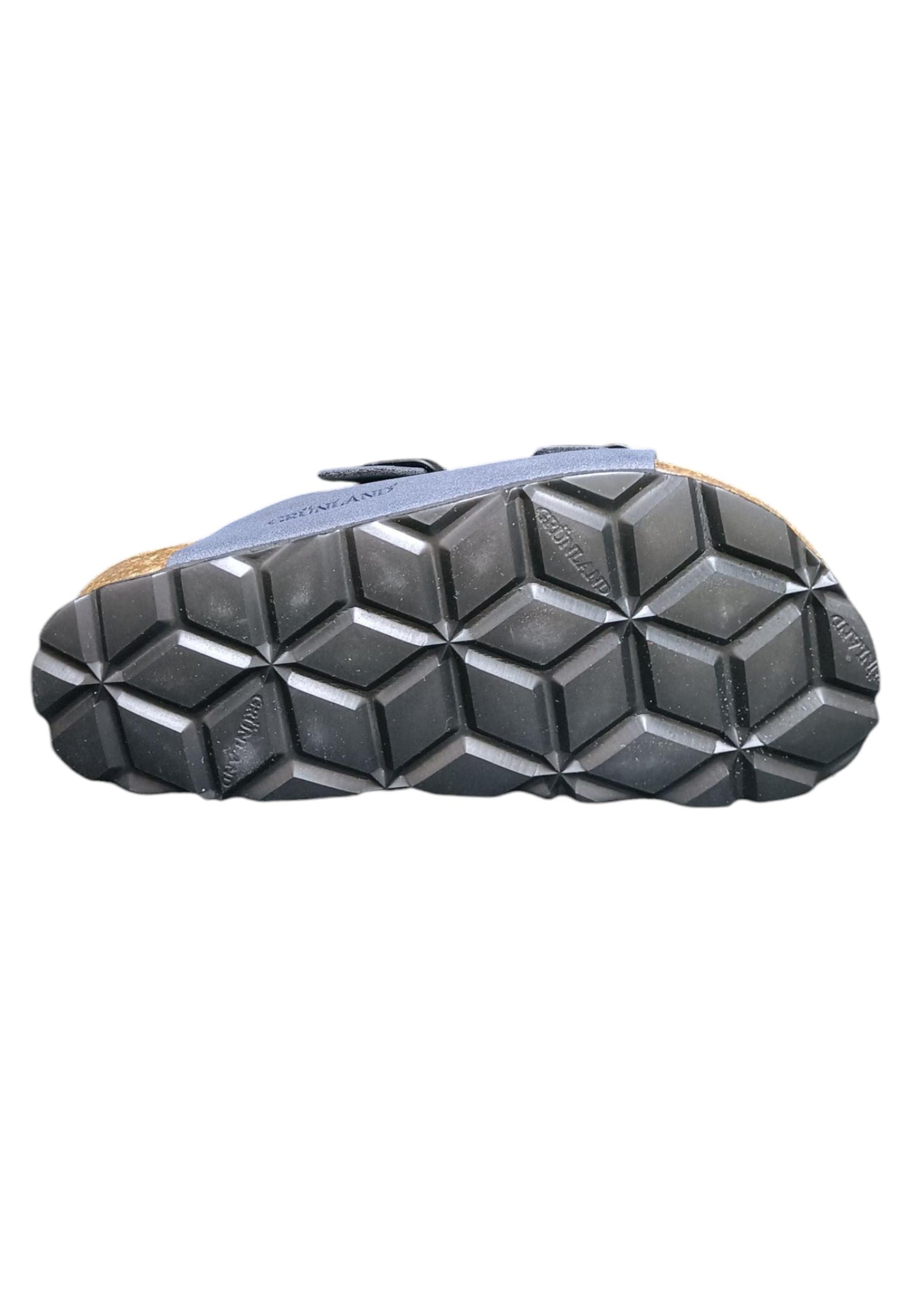 Scarpe ciabatta Bambini e ragazzi Grunland Junior 0714 BLU fibia