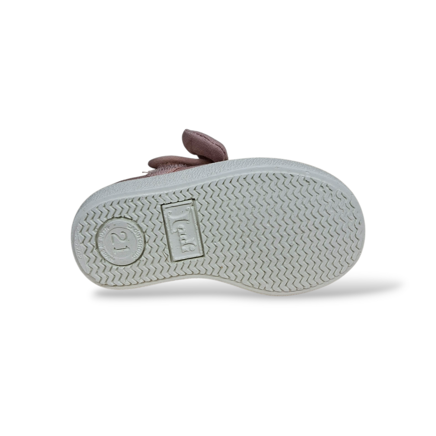 Scarpe ballerina Bambine VUL-LADI vulcanizados 1041-719 cipria velcro