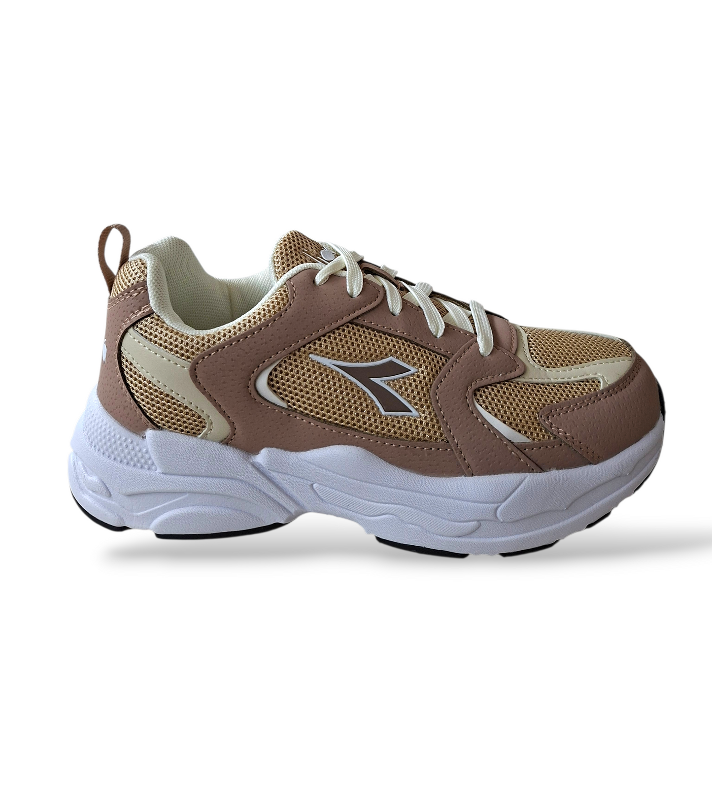 Scarpe sneakers Bambini e ragazzi Diadora ALLEY 101.183108 beige-bianco laccio