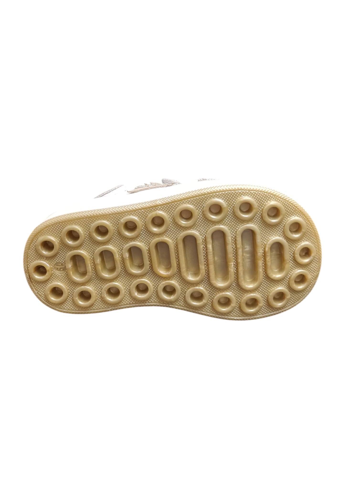 Scarpe sneakers Bambine balducci cita bianco-dorato velcro