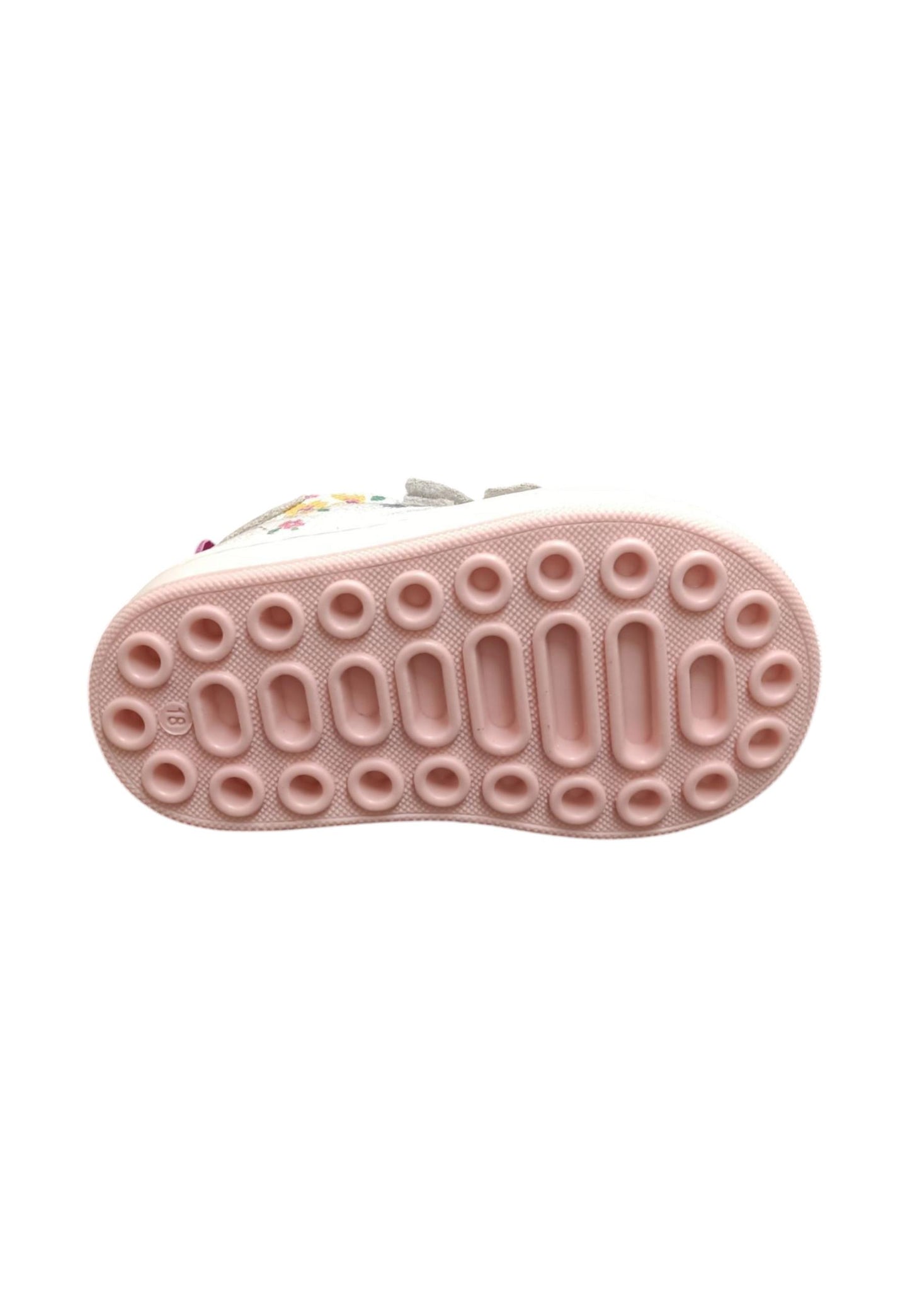 Scarpe sneakers Bambine balducci cita bianco-multicolor velcro