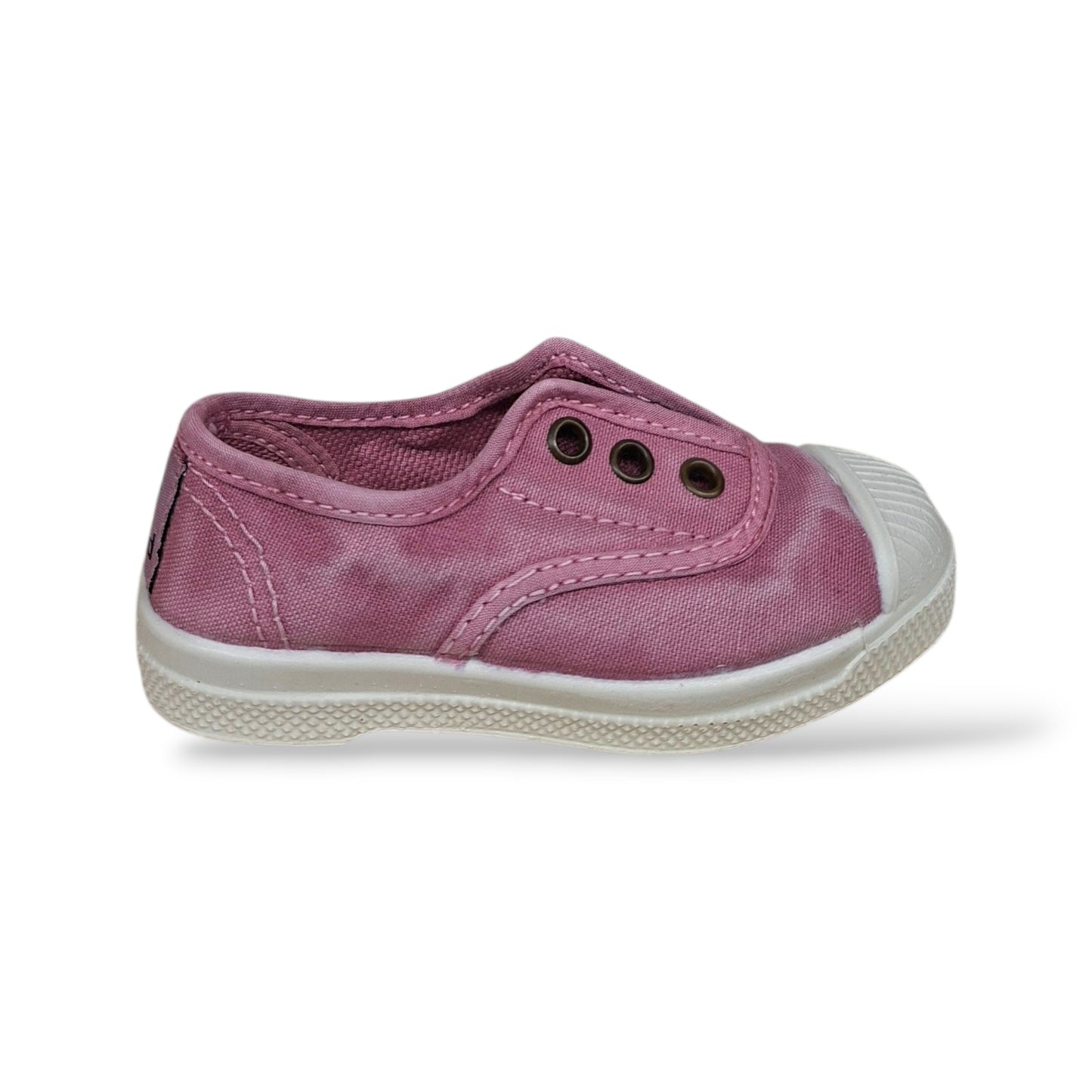 Sneakers Bambina Natural World 470 Rosa Elastico – Scarpe Vegane Traspiranti Primavera Estate