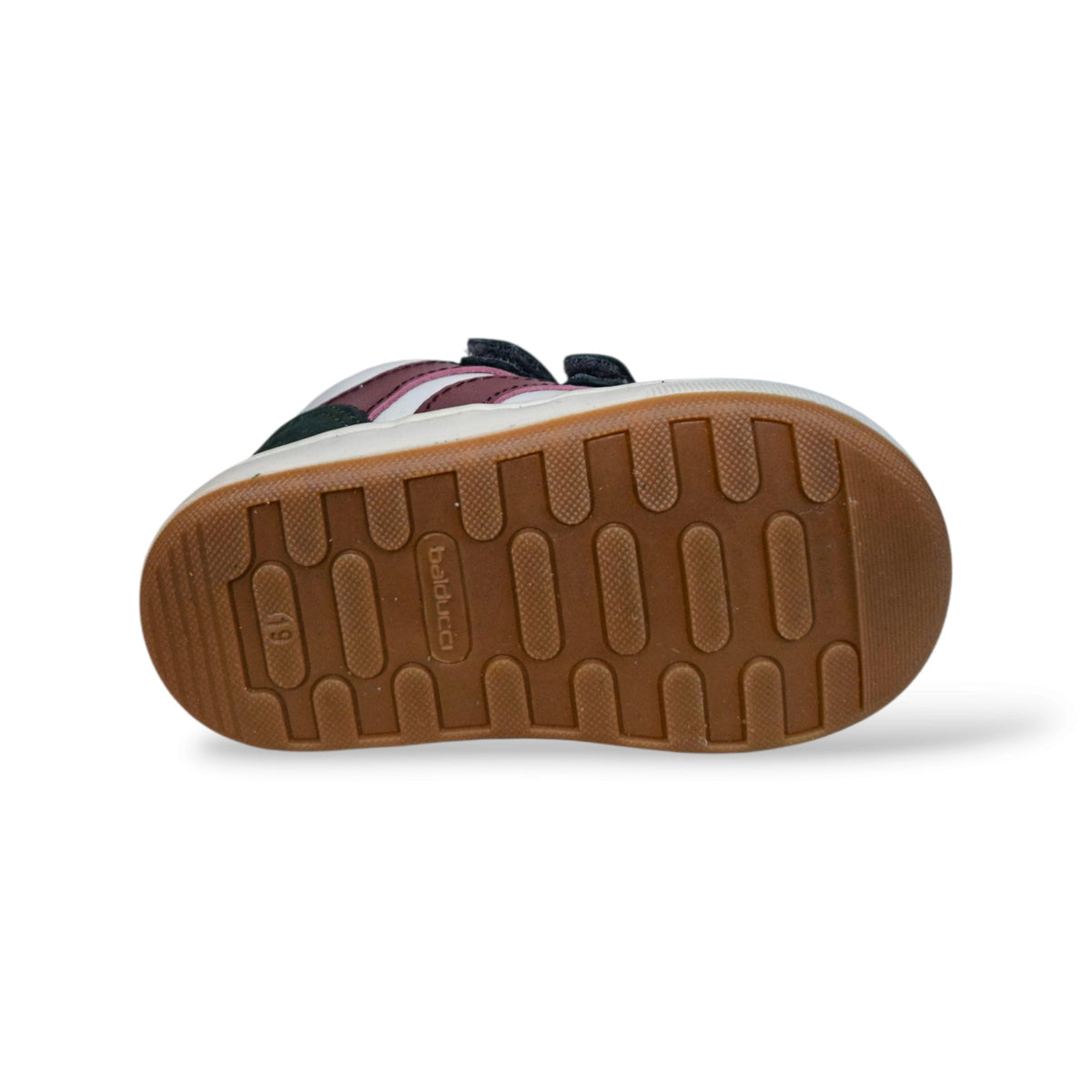 balducci-cita-7462-regalo-bambini-unisex-primi-passi-verdone-bianco-bordeaux-pelle-suede-morbido-velcro-linea-soft-made-in-italy-tricolore-autunnale-vivace-originale-artigianale-autunno-inverno-2026-taglie-19-24-scarpetteria-gica-trani