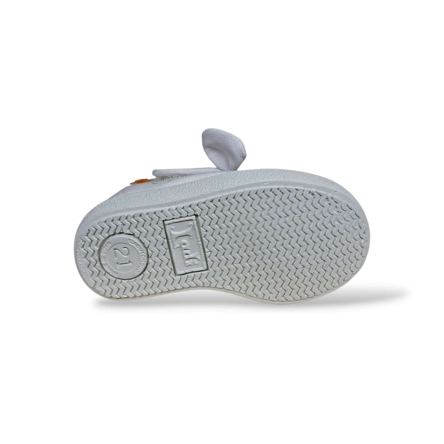 Scarpe ballerina Bambine VUL-LADI vulcanizados 1041-719 bianco velcro