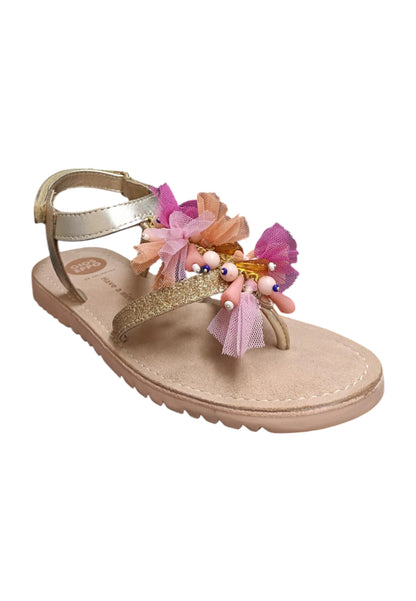 Sandalo bambina Gioseppo Oakham multicolor pelle velcro comfort elegance