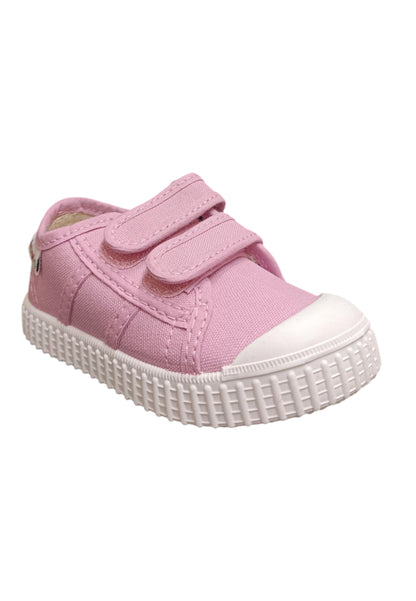 Scarpe sneakers Bambine e ragazze Victoria basket  rosa velcro