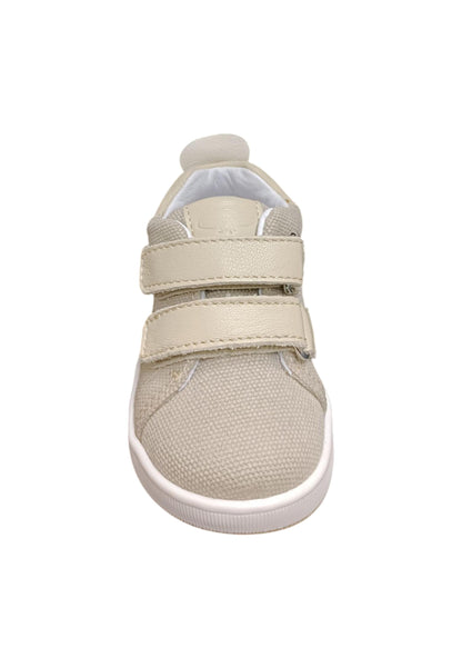 Scarpe sneakers Unisex bambini balducci cita  beige velcro