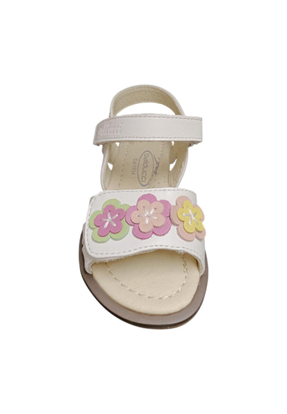 Scarpe sandalo Bambine e ragazze balducci GULLIT  bianco-fuxja velcro