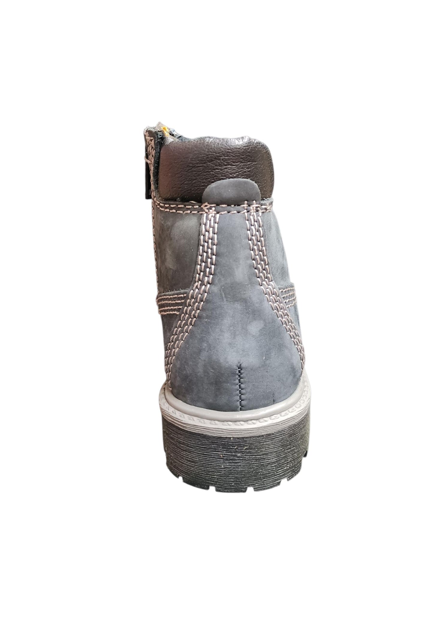 Boscaiolo bambino Shooterino Basic blue nero pelle lacci casual style