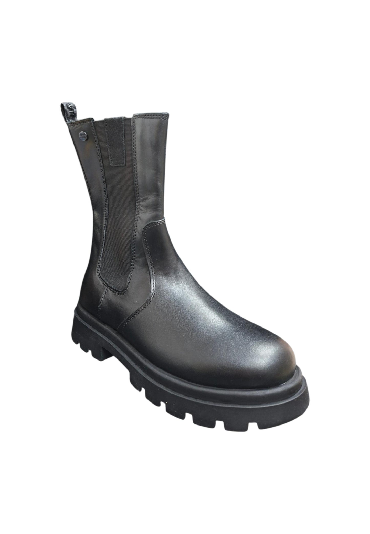 Stivaletti bambina Gioseppo Duluth nero pelle - Stile urban con zip laterale