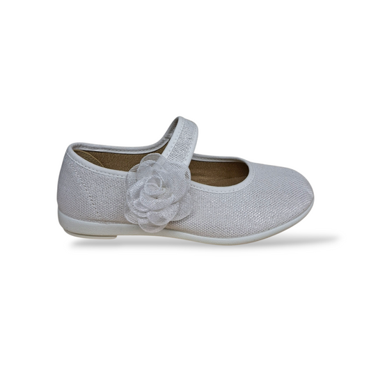 Scarpe ballerina Bambine e ragazze VUL-LADI vulcanizados 3401-790 bianco velcro