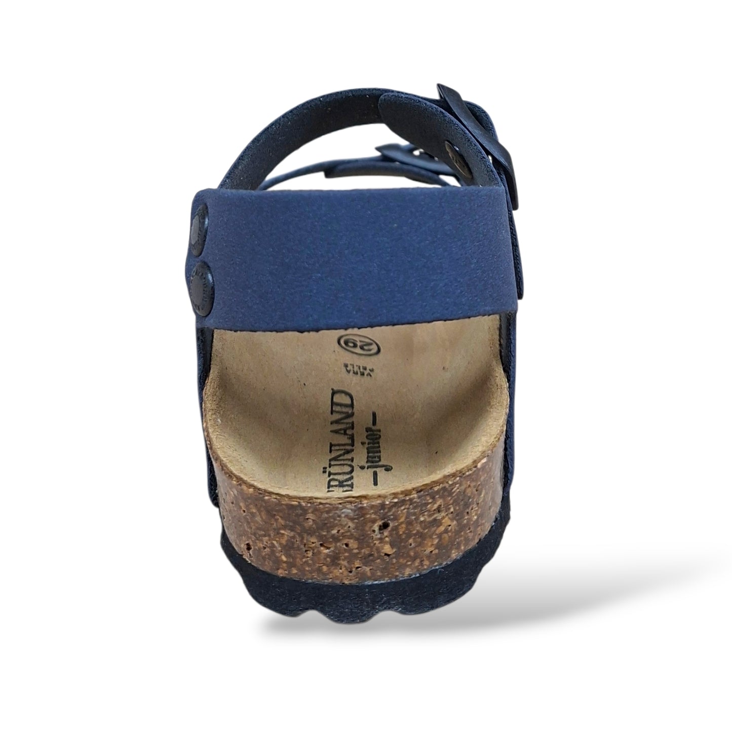 Sandalo Bio Sughero Bambini e Ragazzi Grunland Junior Luce Blu – Fibia Sottopiede Sughero EVA Unisex