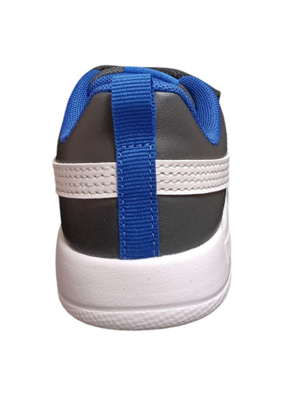 Scarpe sneakers Bambini e ragazzi PUMA COURTFLEX  nero-bianco-blue laccio elastico e velcro