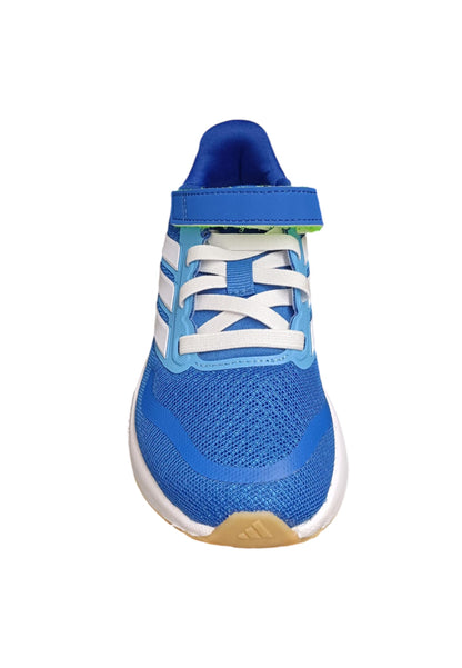 Scarpe sneakers Bambini e ragazzi adidas RUNFALCON  azzurro-giallo-bianco laccio