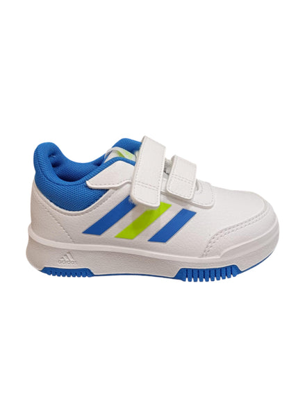 Scarpe sneakers Bambini e ragazzi adidas TENSAUR SPORT  bianco-blue-verde velcro