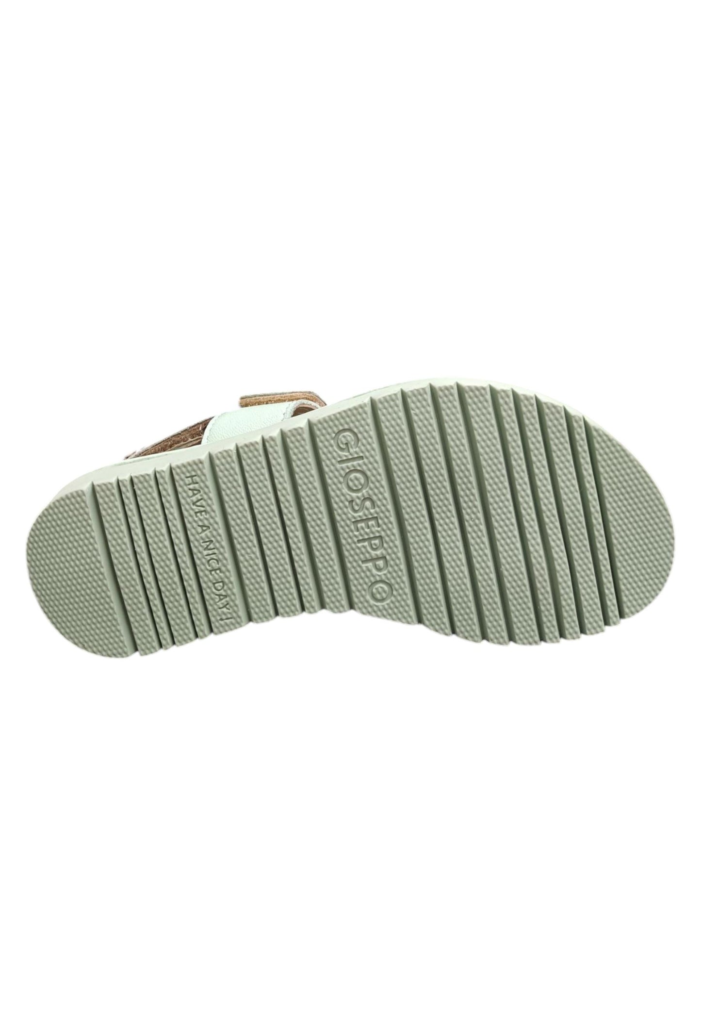 Sandali bambina Gioseppo Rehoboth menta pelle