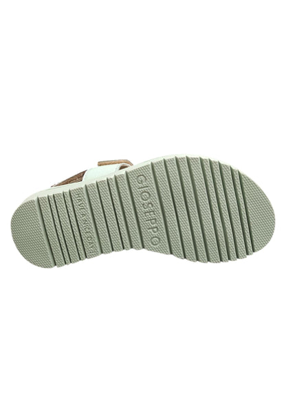 Sandali bambina Gioseppo Rehoboth menta pelle