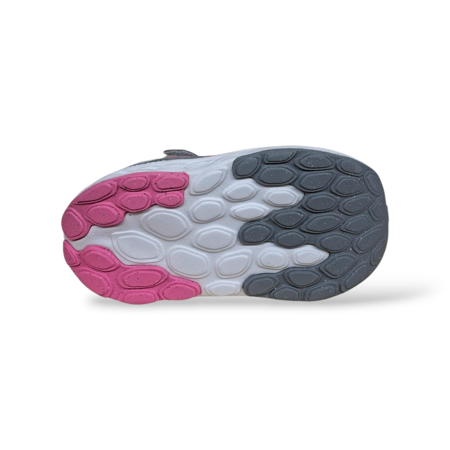 New Balance 520 Sneakers Bambine Grigio Rosa | Taglia 20-27,5 | Tessuto Velcro | Scarpetteria Gica