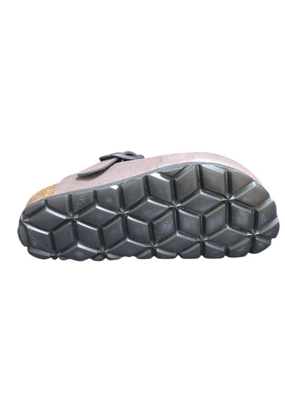 Scarpe ciabatta Bambini e ragazzi Grunland Junior 0716  TESTA DI MORO fibia