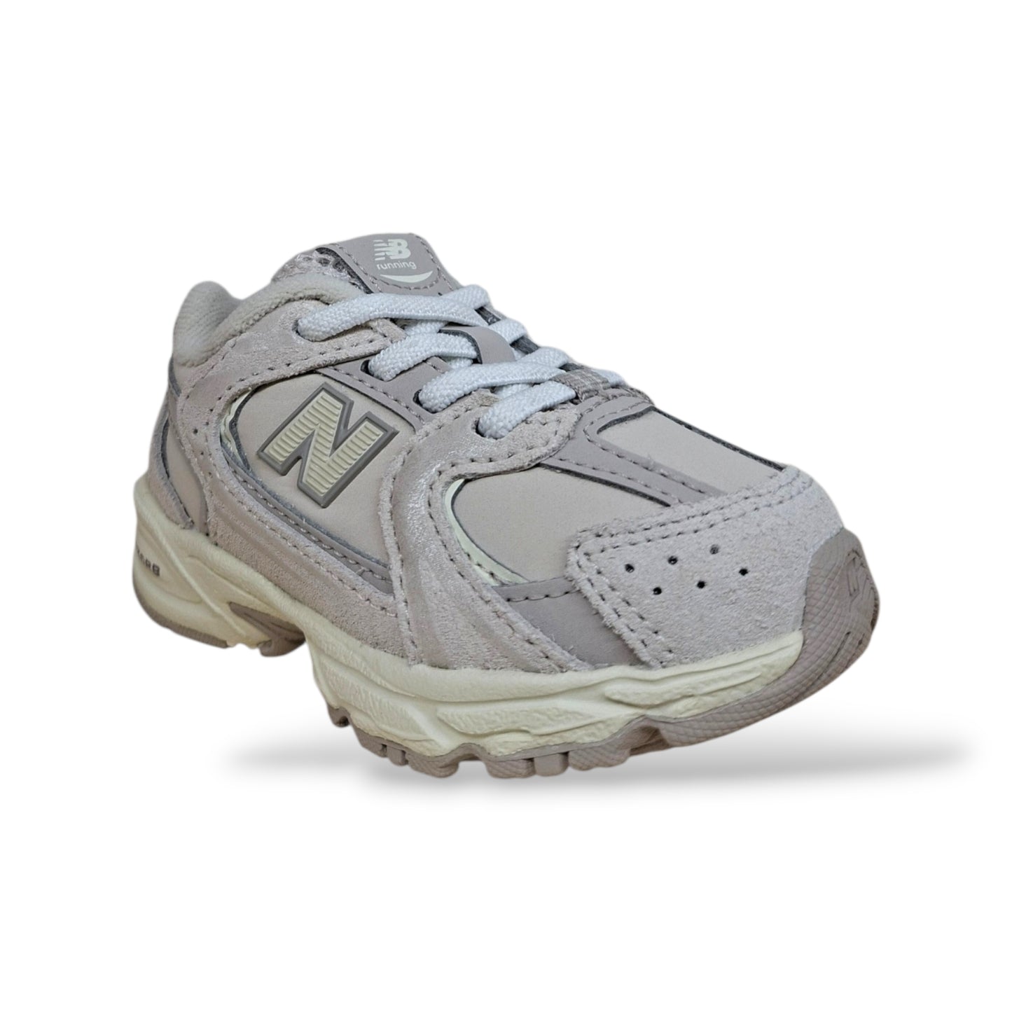 New Balance 530 Sneakers Bambini Ragazzi Beige Chiaro | Taglia 20-40 | Pelle Tessuto | Scarpetteria Gica