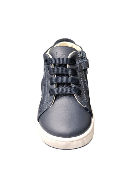 Scarpe sneakers Unisex bambini balducci cita  blue-bianco laccio e zip laterale