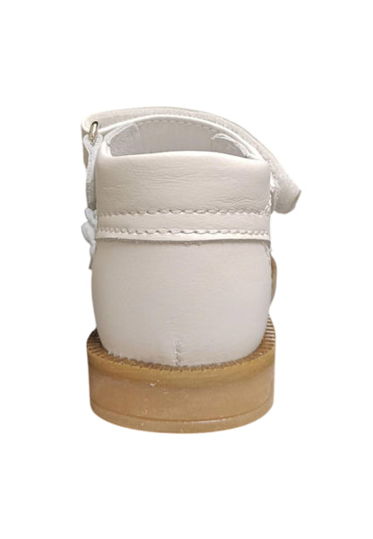 Scarpe sandalo tallonato Bambine balducci CITA  bianco velcro