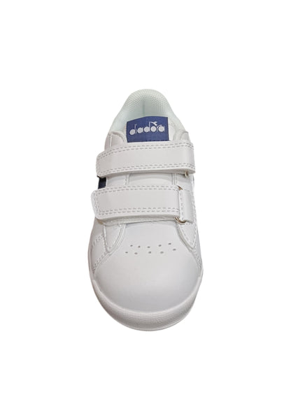 Scarpe sneakers Bambini e ragazzi Diadora GAME  bianco-blue velcro