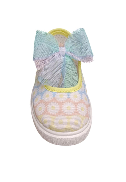 Ballerina bambina Vul-Ladi Chiqui multicolor tela velcro comfort style