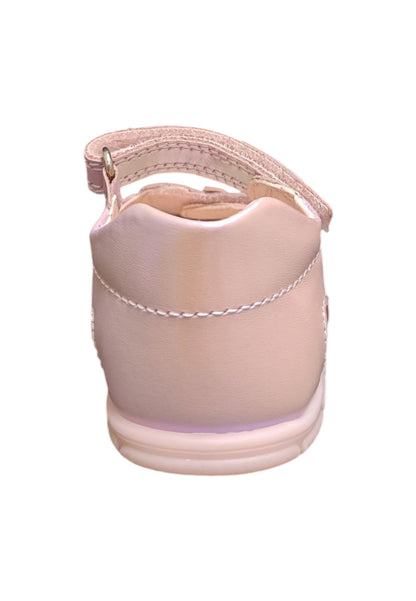 Scarpe sandalo tallonato bambina pablosky durham  cipria velcro