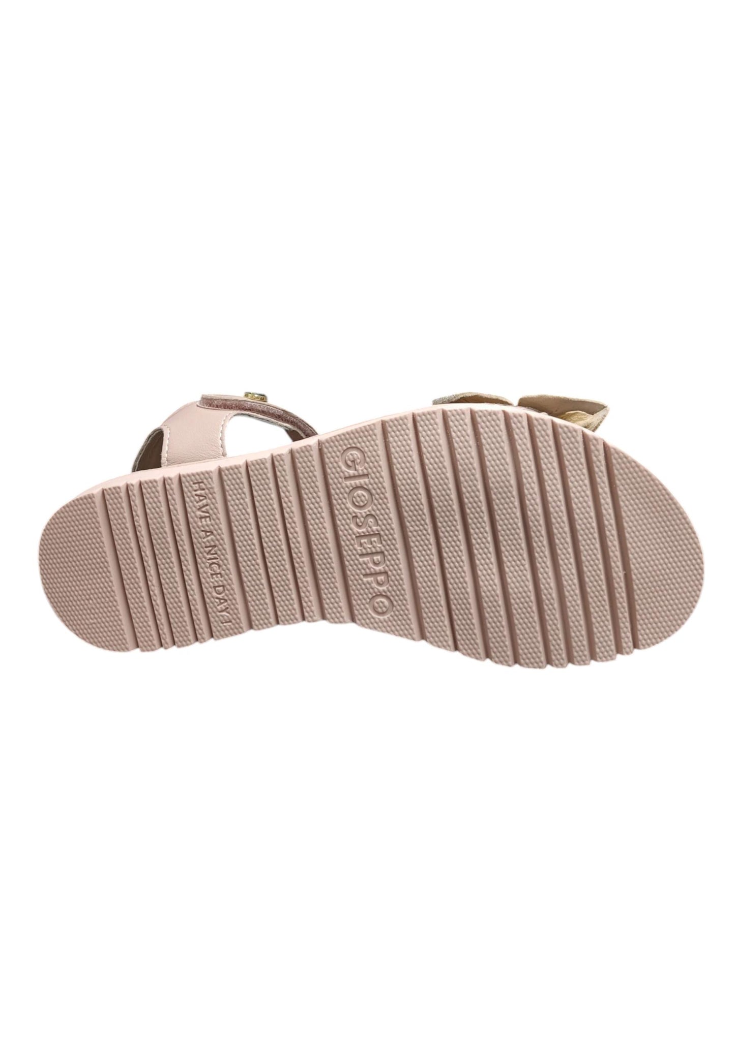 Sandalo bambina Gioseppo Marinette rosa pelle velcro comfort elegance