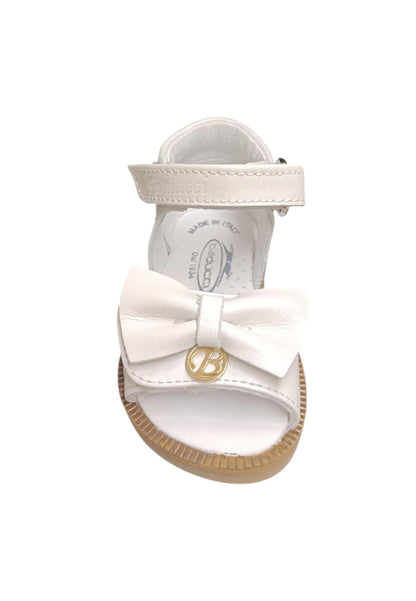 Scarpe sandalo tallonato Bambine balducci CITA  bianco velcro