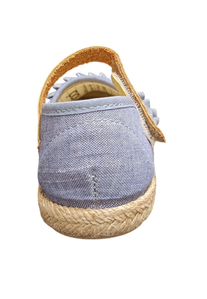 Espadrillas bambina Vul-Ladi Carla jeans tela velcro summer style