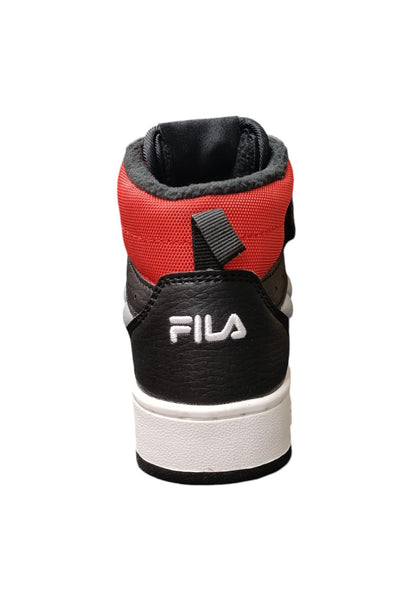 Scarpe sneakers Unisex bambino fila REGA  bianco-celeste-blue laccio elastico e velcro