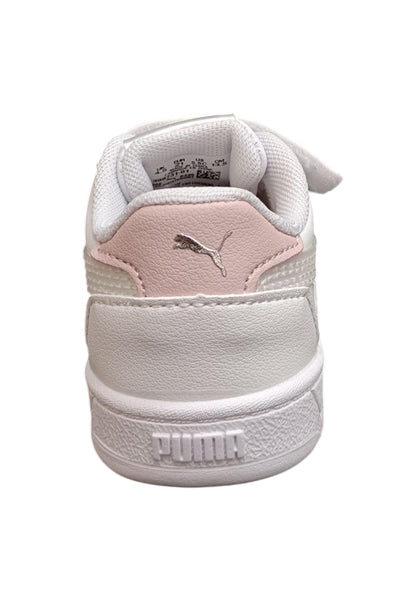 Scarpe sneakers Bambini e ragazzi PUMA CAVEN  bianco-cangiante laccio elastico e velcro
