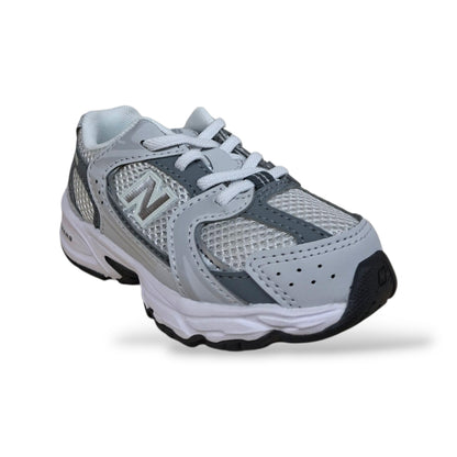New Balance 530 Sneakers Bambini Ragazzi Grigio | Taglia 20-40 | Pelle Tessuto | Scarpetteria Gica