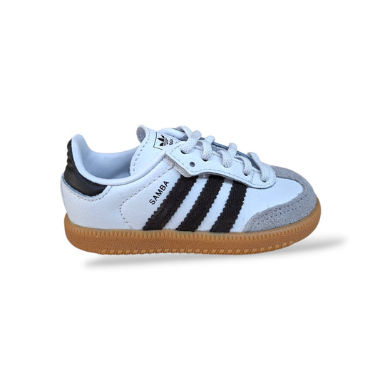 Adidas Originals Samba OG Bambine JQ2030 Bianco Nero – Sneakers Pelle Suede Lacci Taglia 22-27