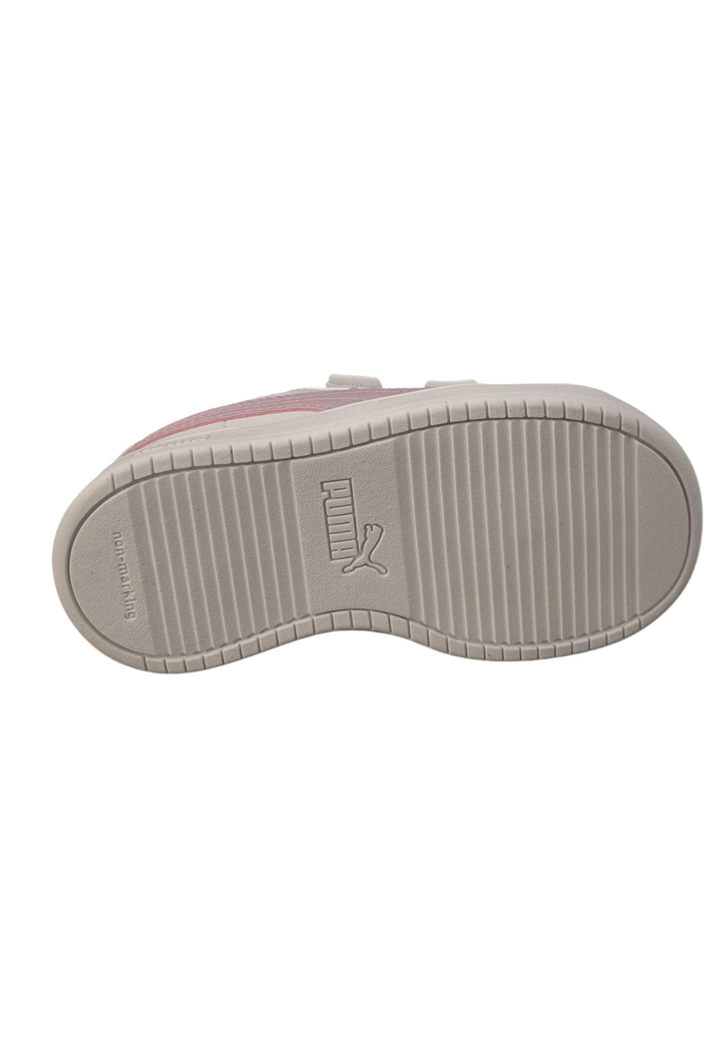 Scarpe sneakers Bambine e ragazze PUMA rickie classic  bianco-fuxja velcro