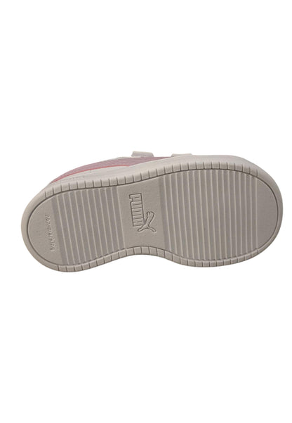 Scarpe sneakers Bambine e ragazze PUMA rickie classic  bianco-fuxja velcro