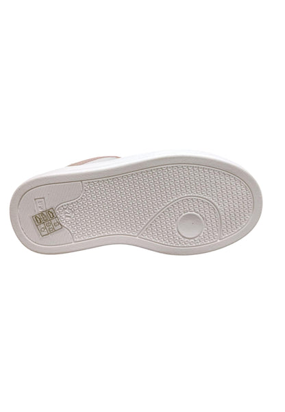 Scarpe sneakers Bambine e ragazze balducci TRACK  bianco-rosa-giallo laccio e zip laterale