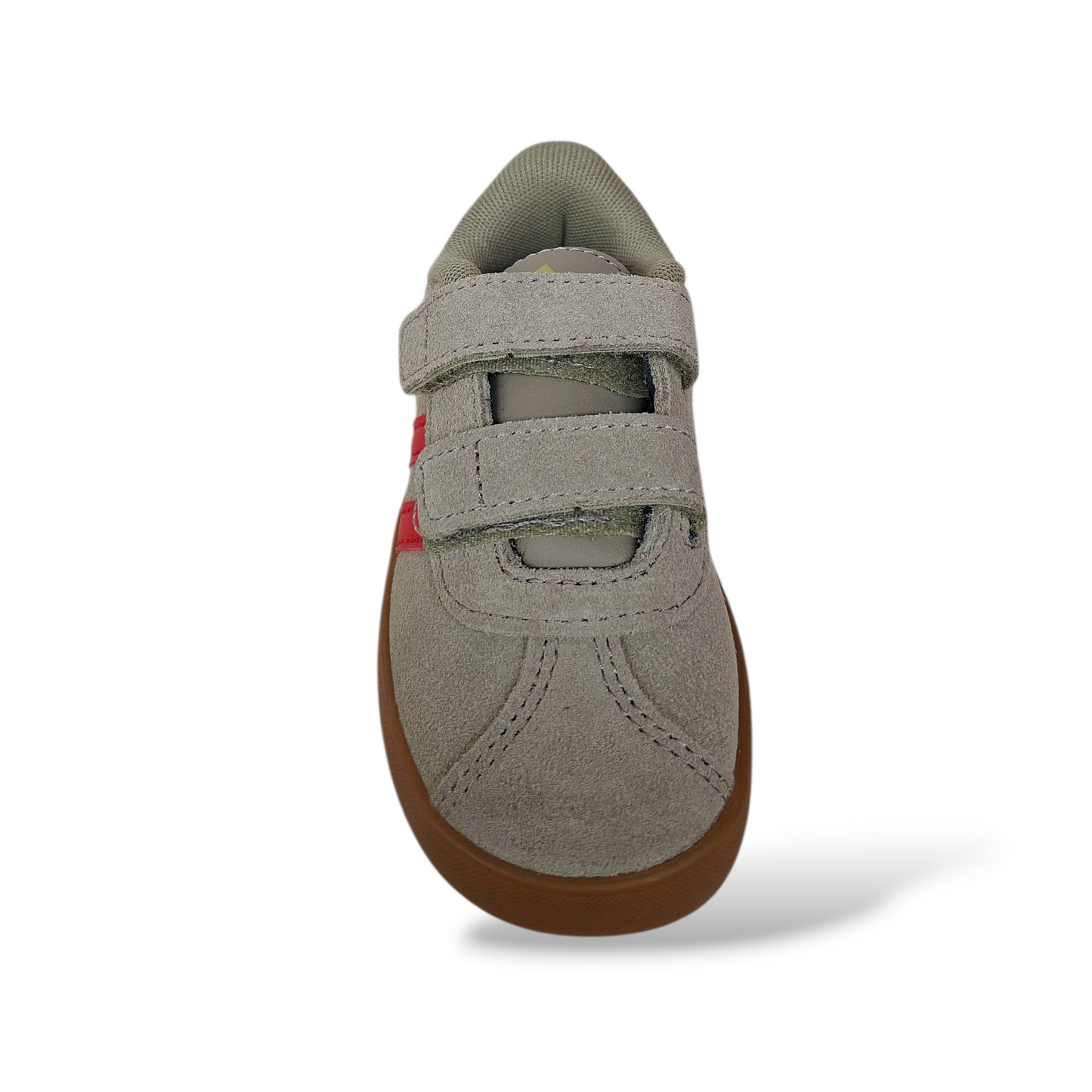 Sneakers bambino Adidas Grand Court grigio rosso sportive