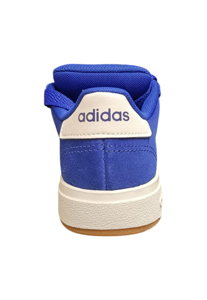 Scarpe sneakers Bambini e ragazzi adidas GRAND COURT  azzurro-bianco laccio