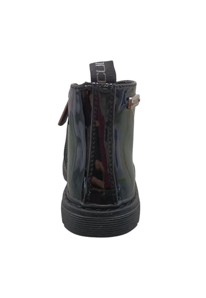 Anfibio bimba Cult Martin nero vernice lacci urban style
