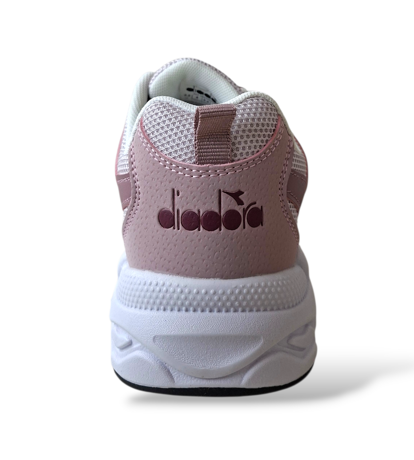 Diadora Alley – Sneakers Ragazza Rosa Bianco | Scamosciato e Laccio | Taglie 36-39