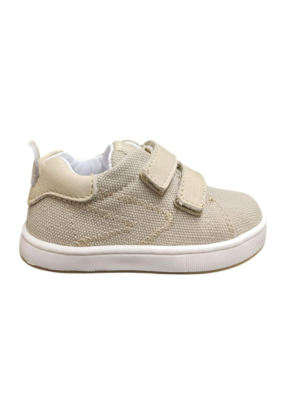 Scarpe sneakers Unisex bambini balducci cita  beige velcro